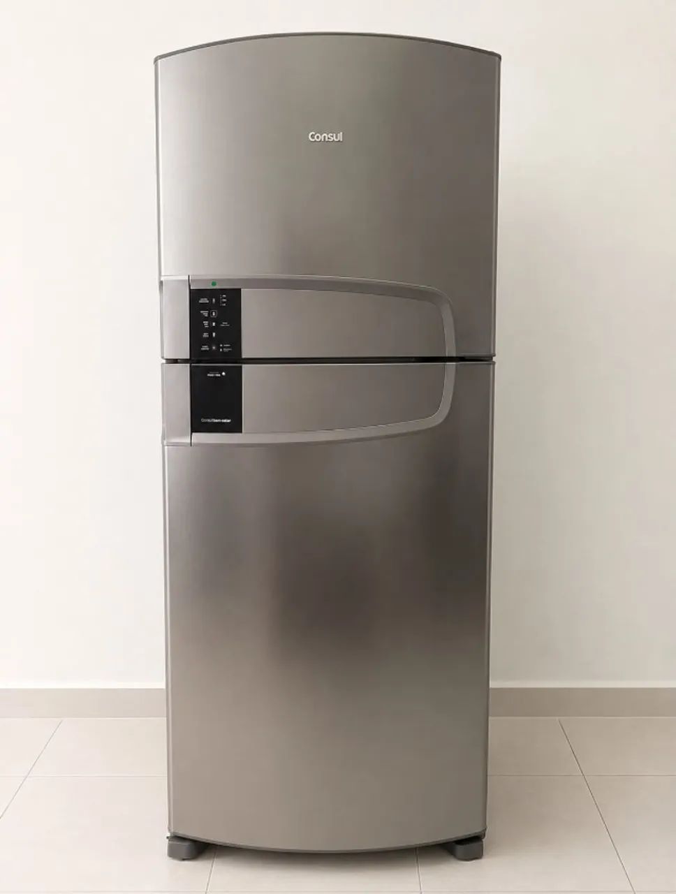 Geladeira zero prata 