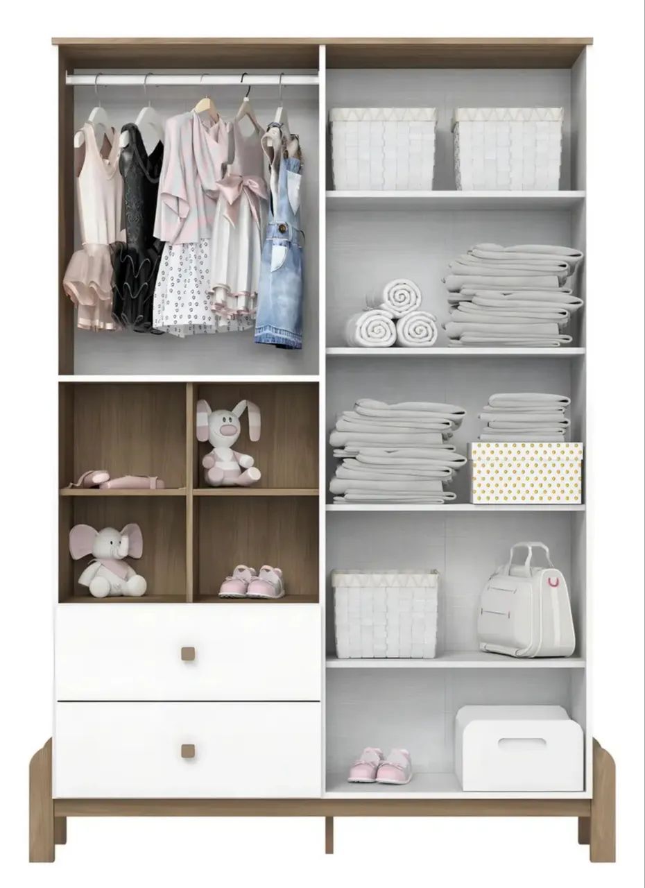 Guarda roupa infantil NOVO - Foto 3