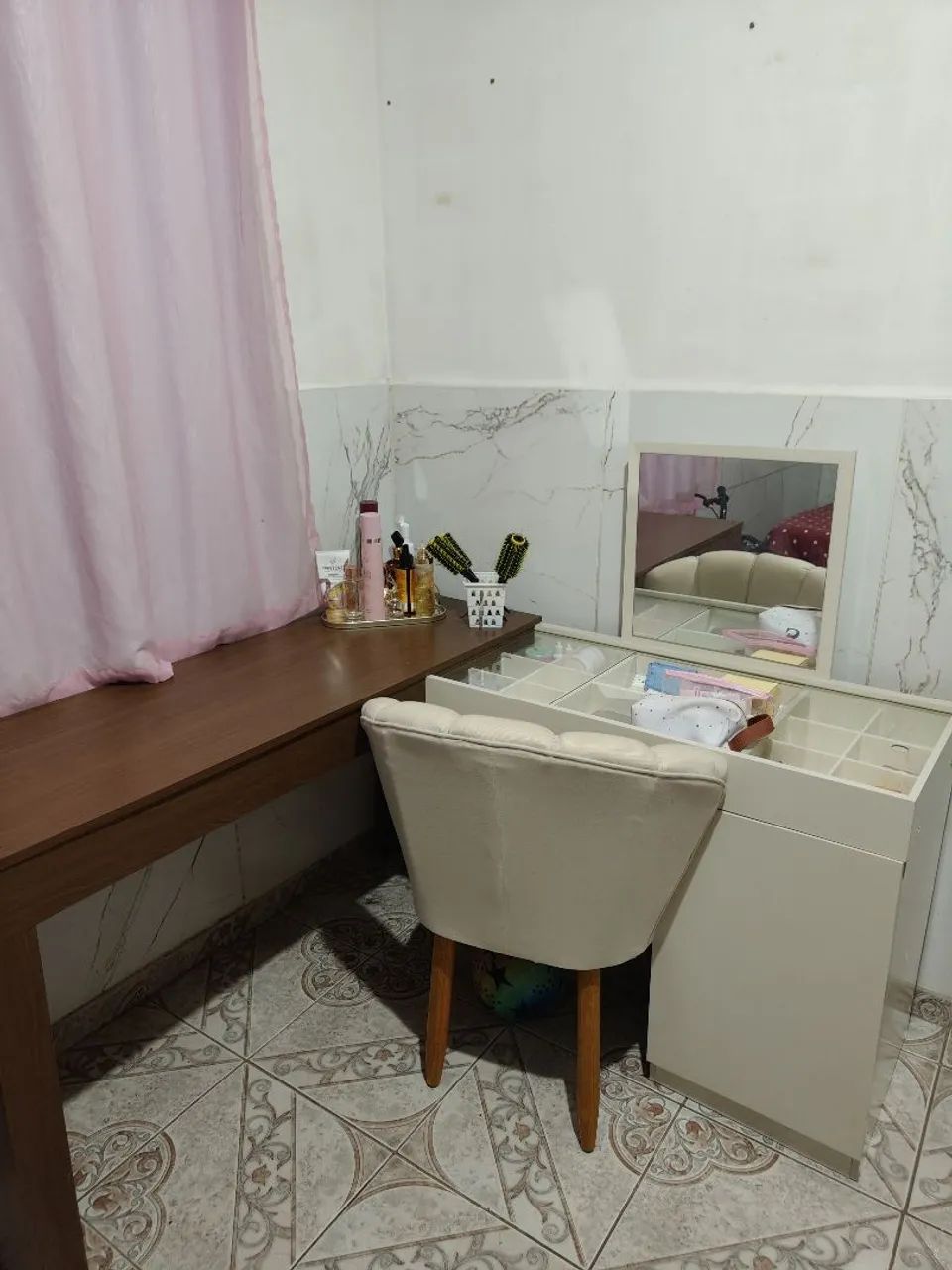 Penteadeira Com Escrivaninha 