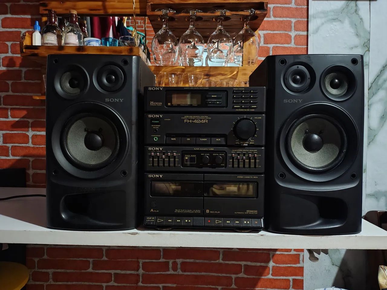 Sony System estéreo cassete tudo ok.