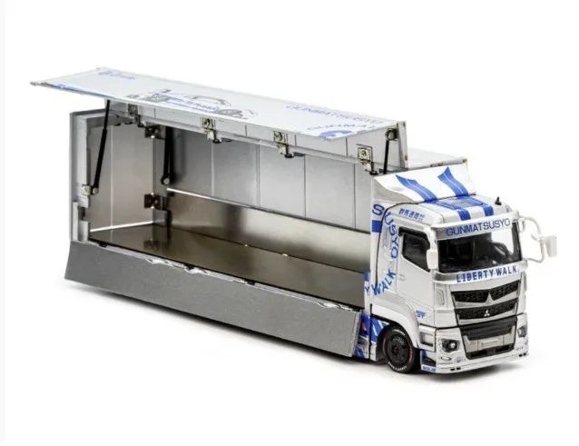 Caminhão GCD Liberty Walk 1:64 - Lacrado - Hobbies e coleções