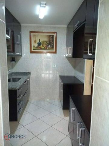 Apartamento com 3 dormitórios à venda, 90 m² por r$ 399.000 - parque das nações - santo an - Foto 2
