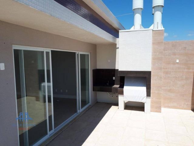 Magnífica cobertura, pé na areia em canasvieiras, com 330 m² privativos, 05 dormitórios, v - Foto 8