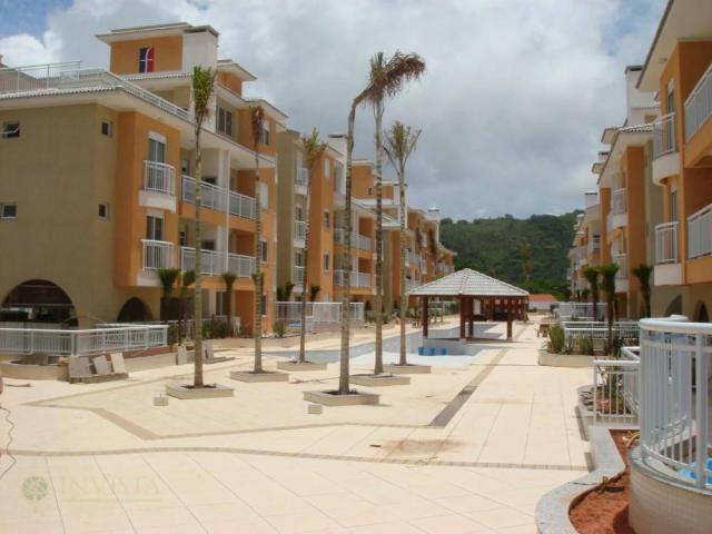 Vista com área verde churrasqueira, 50 metros da praia - Foto 19