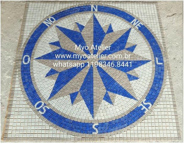 Golfinho para piscina, mosaico piscina, fundo de piscina, desenho piscina, adesivo piscina - Foto 4