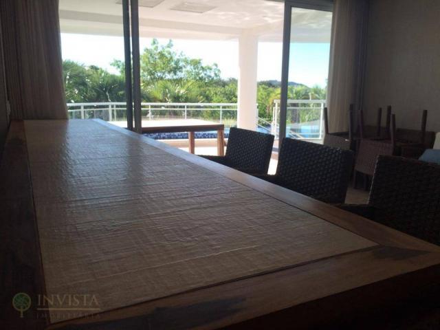 Lindo apartamento cachoeira do bom jesus com 4 suítes e piscina - Foto 10