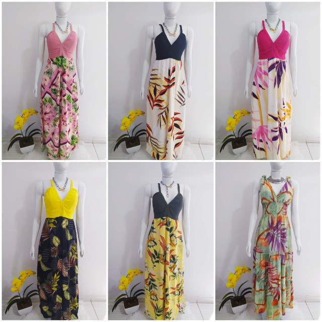 vestidos longos olx