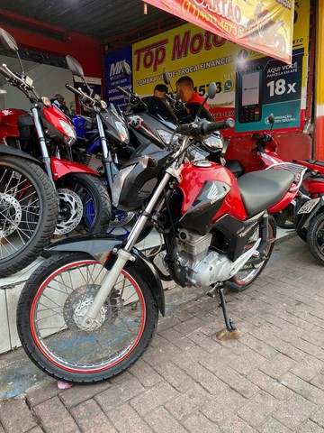 HONDA FAN 150 ESDI 2015 VERMELHA, OTIMO ESTADO DE CONSERVAÇÃO !!! TOP MOTOS