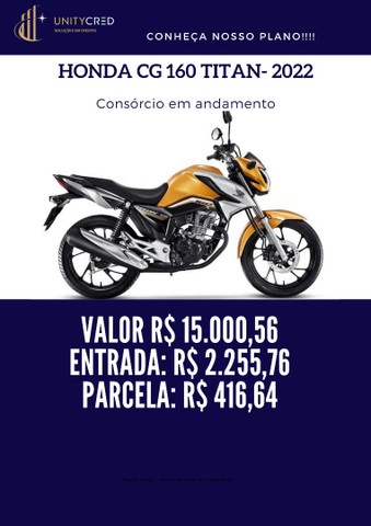 FEIRÃO HONDA CG 160