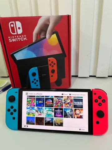 Nintendo switch desbloqueado com os melhores jogos - Videogames - Jardim  Simus, Sorocaba 1253063170