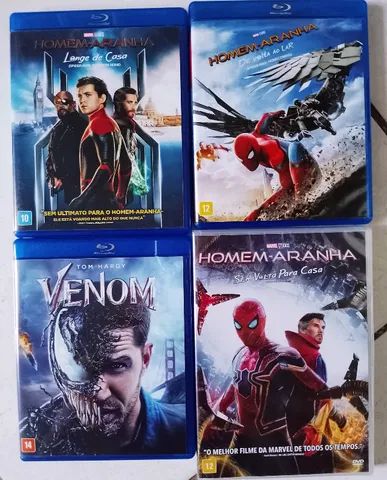 Kit 5 em 1 com DVD Marvel - Homem Aranha