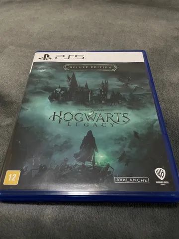 Jogo Hogwarts Legacy Deluxe Ps5 Mídia Física