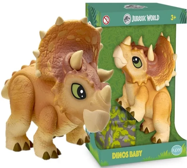 Quebra Cabeça 3D T-Rex Vs Triceratops Jurassic World 150 Peças