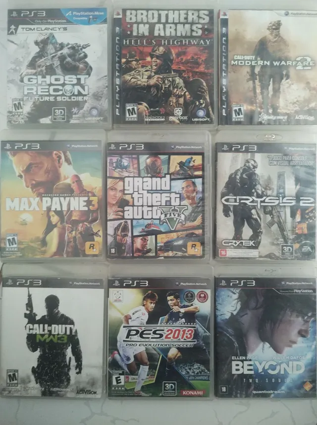 Jogos ps3 midia digital  +213 anúncios na OLX Brasil