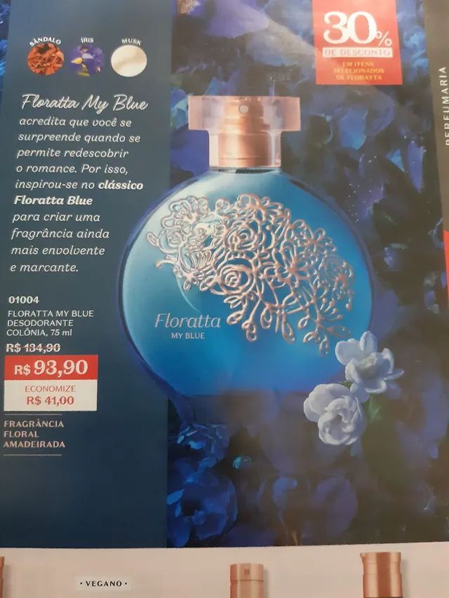 Floratta Blue o  boticário colônia 75ml