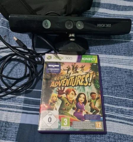 XBOX 360 + Kinect + jogo - Videogames - Piedade, Rio de Janeiro