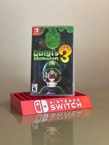 Jogo Luigi's Mansion 3 Nintendo Switch Mídia Física Original