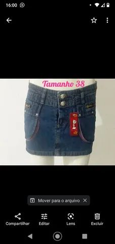 Mega promoção mini saias tamanhos 36,38,40,42 e 44 - Foto 3