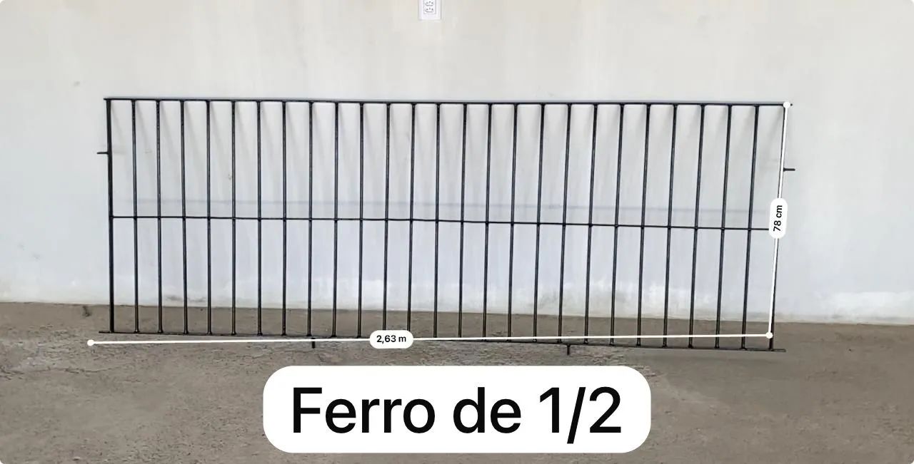 Grade de proteção em ferro para janelas