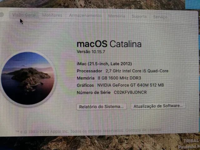 iMac OS Catalina - Imac (21.5 Inch , Late 2012) - Foto 5