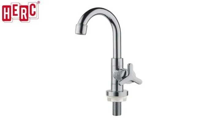 TORNEIRA LAVATO BICA ALTA CROMADA ABS 1/2 HERC