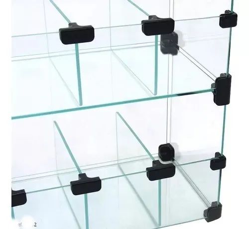 Baleiro De Vidro Multiuso P/ Padaria-mercado 0,60x0,60x0,20 - Foto 4