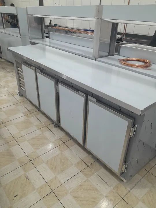 BALCAO REFRIGERADO! MEDIDAS: 2.50X60X90 - Foto 2