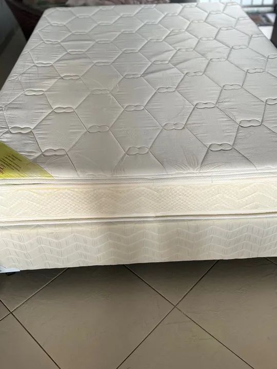 Conjunto cama box premium ortocrin
