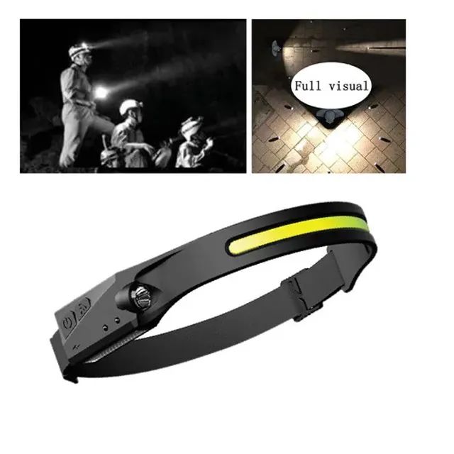 Faixa Lanterna De Cabeça De Led Com Sensor Ds11627 - Foto 3
