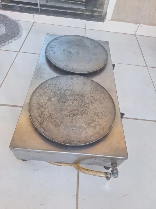 Chapa para Crepe Dupla Ademoa - Foto 6