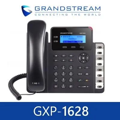 Telefone IP Grandstream GXP1628, 2 Linhas, Poe, Áudio HD