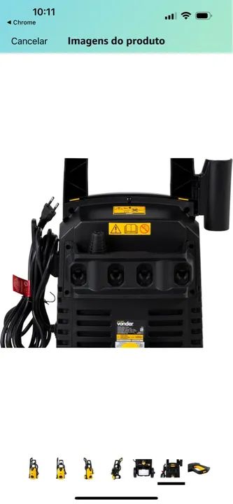 Lavadora Alta Pressao 2000 lbf/pol Lav2000 127v e 220v Vonder - Foto 5