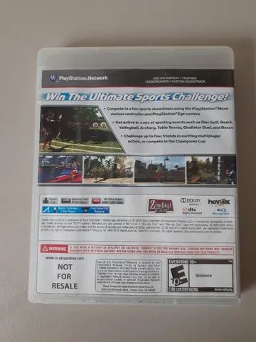 Kit Move e Jogo Sports Champions para PS3 - Foto 6