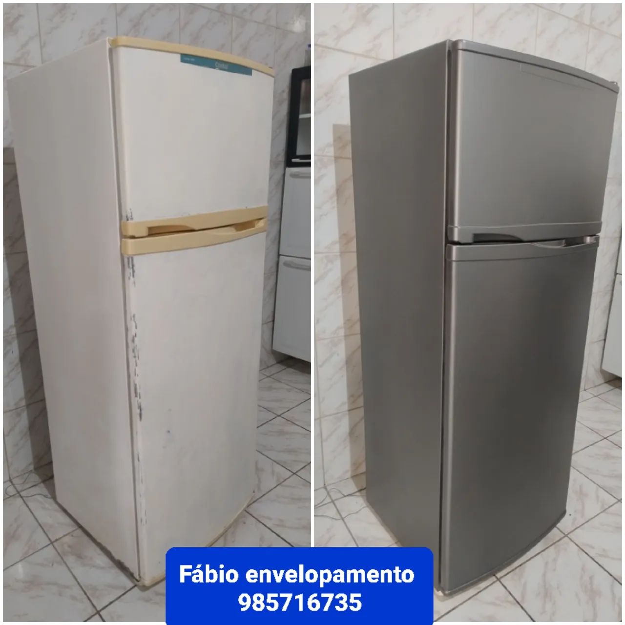 Renove sua cozinha com envelopamento de geladeira  - Foto 6