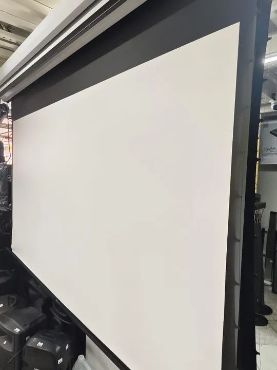 Tela De Projeção New Vision 120 Tensionada Elétrica, Ctl! - Foto 5
