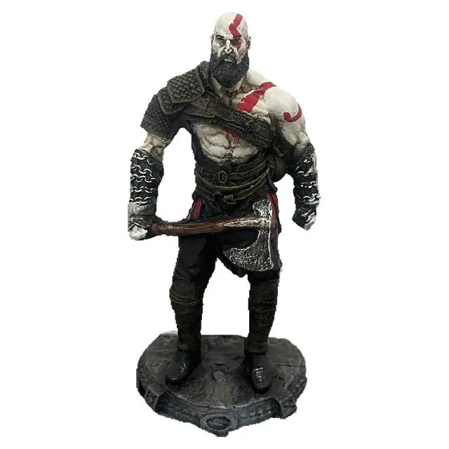 Estatueta Resina Kratos - WZetta