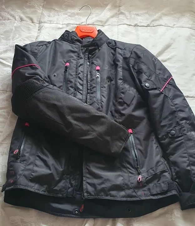 Jaqueta moto feminina x11 iron3 - Foto 4