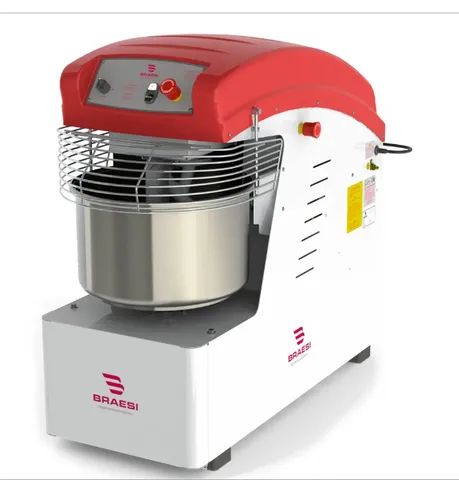 Amassadeira Espiral 2 vel. 40, 25, 15 e 5 kg. Pronta Entrega. Rei do Inox