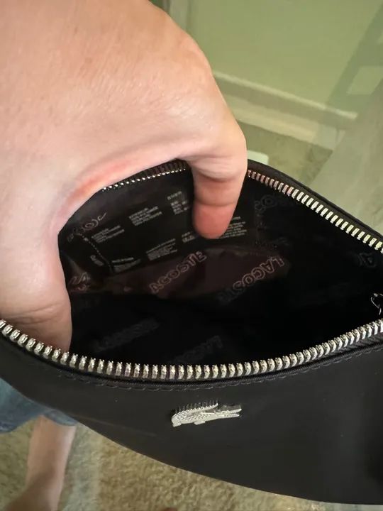 Bolsa Lacoste Preta original  - Foto 4