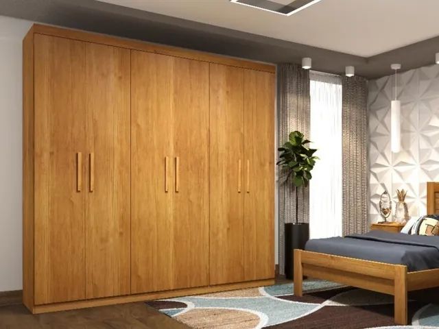 Guarda-Roupa Olimpo 6 portas e 3 gavetas Tcil l3119m