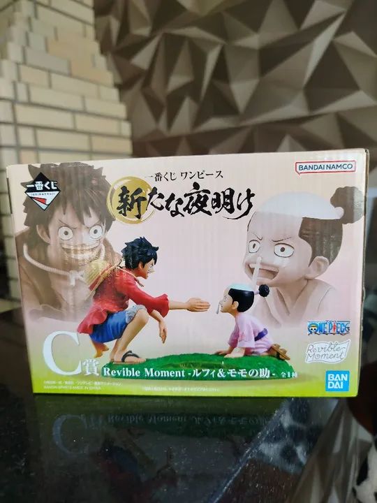 Action figure Luffy e Momonosuke Ichiban kuji bampresto one piece 