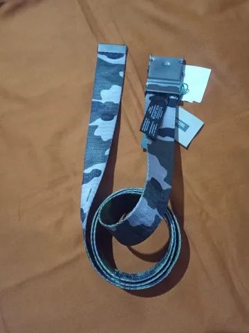 Cinto Camuflado Dupla face - Novo 