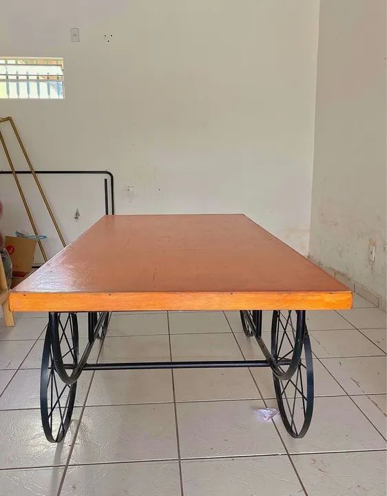 Mesa estilo carrinho provençal. - Foto 4
