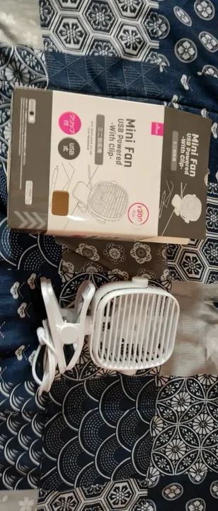 Mini Ventilador Usb P/ Computador - Novo
