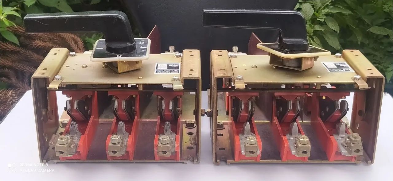 2 CHAVES SECCIONADORAS TRIPOLAR 