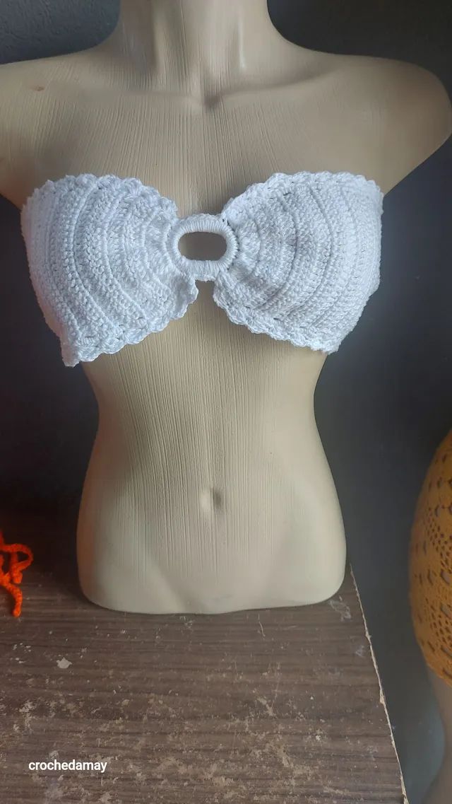 Cropped de croche 