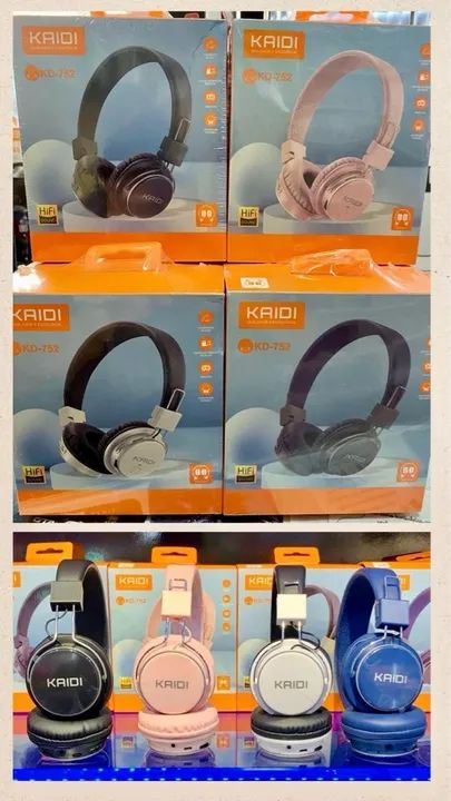 Fone KAIDI KD-752 Bluetooth Top!