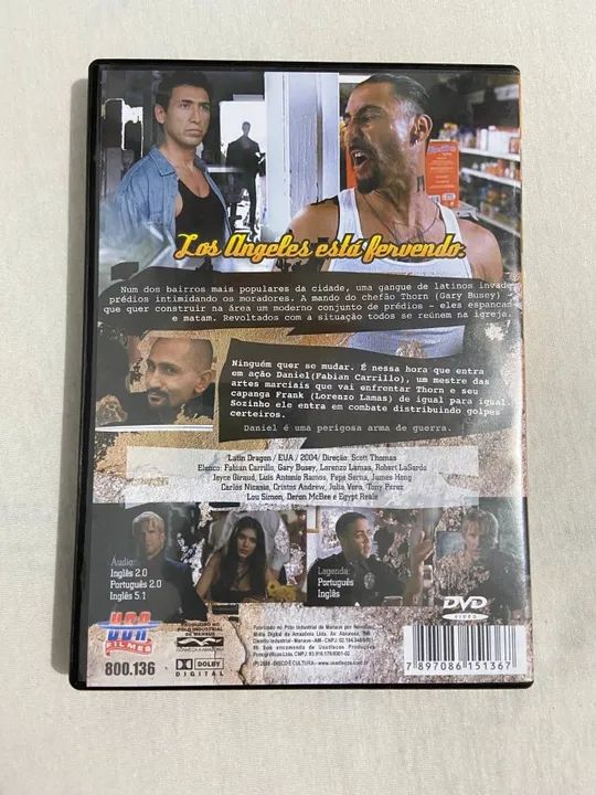 Dvd Latin Dragon - Usa Filmes  - Foto 2