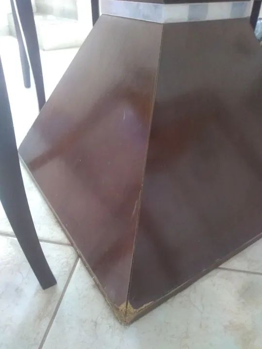 Mesa de jantar tampa de vidro - Foto 2