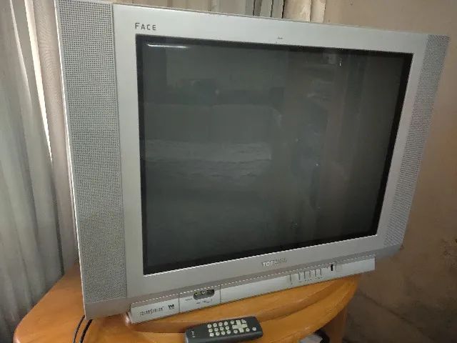 Tv Tubo Toshiba Face 29 - Excelente para retrogames!!! - TVs - Vila ...